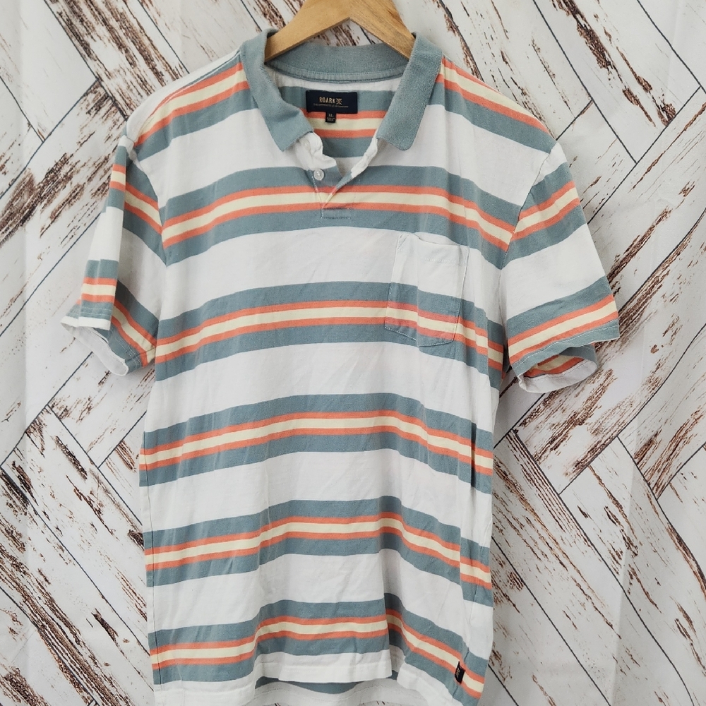 Roarke Striped Polo Shirt